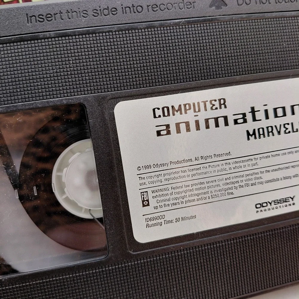 Computer Animation Marvels [VHS] Rare - Picture 4 of 4